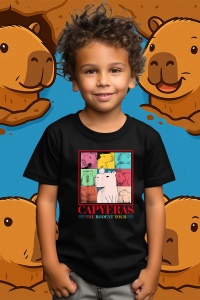 Tricou copii Capybara - Capyeras - Img 1