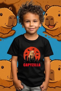 Tricou copii Capybara - Capyzilla - Img 1