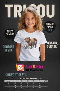 Tricou copii Capybara - fotbalist - Img 4