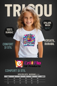 Tricou copii Capybara - It's my birthday - Img 4