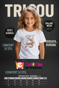 Tricou copii Capybara - Ochelari de soare - Img 4