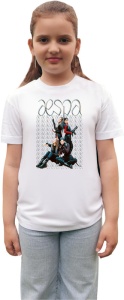 Tricou copii cu formatia AESPA , din bumbac 100% - Img 3