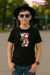 Tricou copii cu formatia BLACKPINK 3 , din bumbac 100% - Img 5
