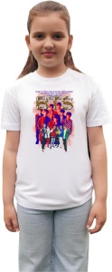 Tricou copii cu formatia BTS 4 , din bumbac 100% - Img 3