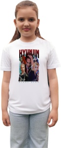 Tricou copii cu formatia HYUNJUN , din bumbac 100% - Img 3