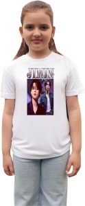 Tricou copii cu formatia JIMIN PARK JIMIN , din bumbac 100% - Img 3