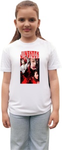 Tricou copii cu formatia JUNGKOOK 3 , din bumbac 100% - Img 2