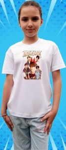 Tricou copii cu formatia JUNGKOOK 7 , din bumbac 100% - Img 7
