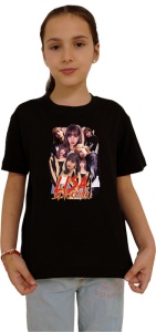 Tricou copii cu formatia lisa 5 , din bumbac 100%