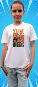 Tricou copii cu formatia STRAV KIDS , din bumbac 100% - Img 7