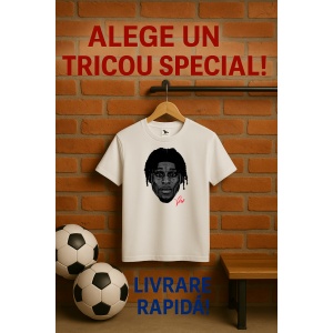 Tricou Copii cu Fotbalistul Jeremie Frimpong - Bayer Leverkusen - Img 8