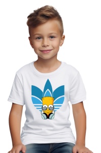 Tricou copii din bumbac 100% Simon Loves Music, cu imprimeu pentru copii, îmbrăcăminte confortabilă, modă copii, cadou ideal