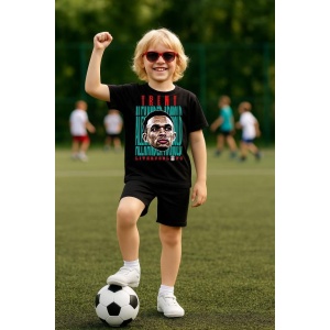 Tricou Copii din bumbac cu fotbalistul Trent Alexander-Arnold-Liverpool FC - Img 6