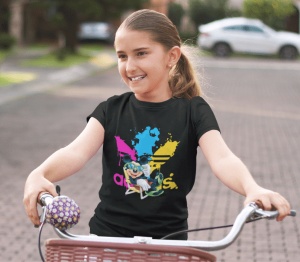 Tricou copii din bumbac personalizat haios Mickey Mouse Club - Cadou