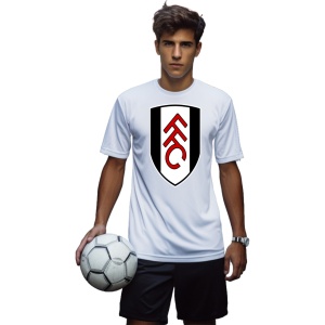 Tricou copii Fulham FC din bumbac 100% - Img 6