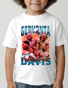 Tricou copii - Gervonta Davis - box, puternic, campion, dinamic, viteză, precizie, knockout, forță, atlet, determinare - Img 1