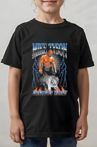 Tricou copii - Mike Tyson Chinatown - modă, stil, unic, trendy, calitate