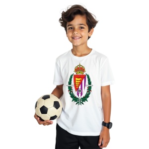 Tricou copii Real Valladolid din bumbac 100%