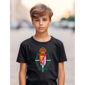 Tricou copii Real Valladolid din bumbac 100% - Img 7