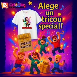 Tricou Copii Roblox Chitaristul Furtunos din bumbac 100% - Img 10