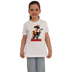 Tricou Copii Roblox Chitaristul Sufletului din bumbac 100% - Img 2
