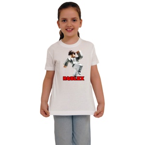 Tricou Copii Roblox Cursier Urban din bumbac 100% - Img 3
