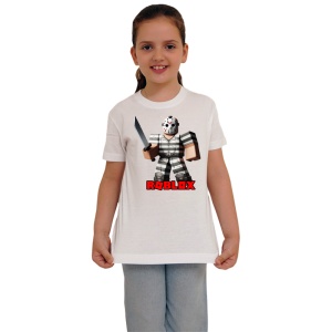 Tricou Copii Roblox Eroul Trasnet din bumbac 100% - Img 3