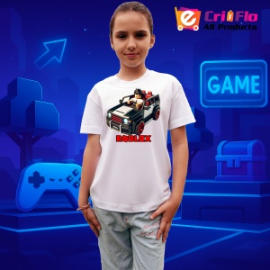 Tricou Copii Roblox Soferul Drift din bumbac 100%