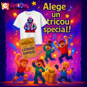 Tricou Copii Roblox Umbra Toxica din bumbac 100% - Img 10