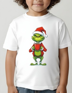 Tricou copii - SANTA GRINCH - Img 2