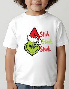 Tricou copii - STIWK, STAWK, STUNK GRINCH - Img 2