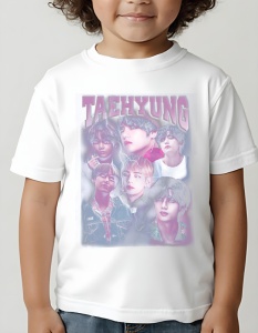 Tricou copii - Taehyung - KPOP, idol, V, BTS, artist, stil, trendy, cultură, muzică, Korea - Img 2