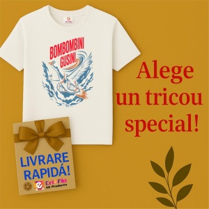 Tricou Copii Tralalelo Tra la la Bombombini Gusini Funny Italian Brainrot Meme T-Shirt (1) - Img 6