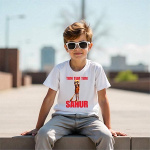 Tricou Copii Tralalelo Tra la la Funny tum tum tum sahur italian brainrot gen z T-Shirt
