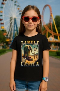 Tricou Copii Tralalelo Tra la la Lirili Larila Funny Italian Brainrot Meme T-Shirt - Img 5