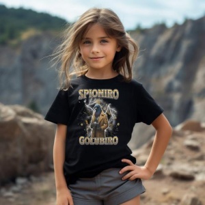 Tricou Copii Tralalelo Tra la la Spioniro Golubiro Italian Brainrot Meme Humor Trend T-Shirt - Img 5