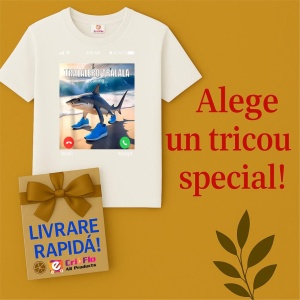 Tricou Copii Tralalelo Tra la la Tralalero Tralala - Italian Brainrot Meme - phone call meme T-Shirt - Img 6