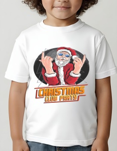 Tricou Craciun copii - Santa Christmas Party