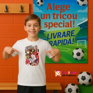 Tricou Cristiano Ronaldo CR7 - Copii | Dama | Barbat - Img 6