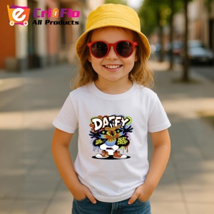 Tricou Daffy beat drop cu explozie de culoare Copii | Dama | Barbat Barbat - Img 11