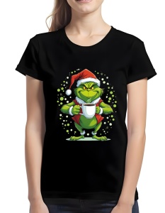 Tricou dama - COFFEE GRINCH - Img 2