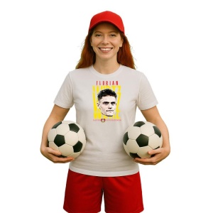 Tricou Dama cu fotbalistul Florian Richard Wirtz-Bayer Leverkusen din bumbac 100% - Img 9