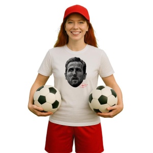Tricou Dama cu fotbalistul Harry Kane-Bayern Munchen din bumbac 100% - Img 9