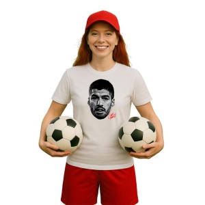 Tricou Dama cu fotbalistul Luis Suarez Inter Miami CF din bumbac 100% - Img 10