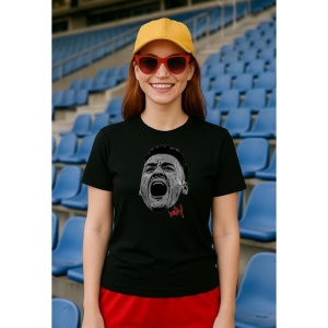 Tricou Dama cu fotbalistul Ollie Watkins Aston Villa din bumbac 100% - Img 3