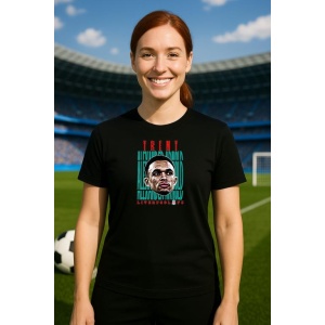Tricou Dama cu fotbalistul Trent Alexander-Arnold-Liverpool FC din bumbac 100% - Img 6