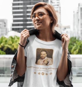 Tricou dama haios personalizat - FS - din bumbac - Cadou