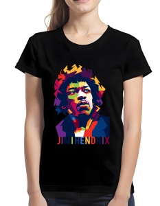 Tricou dama - JIM HENDRIX - Img 2