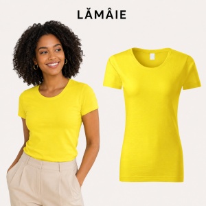 Tricou damă Malfini Gulf 824, 100% bumbac organic, croială cambrată, XS–2XL, 14 culori - Img 11