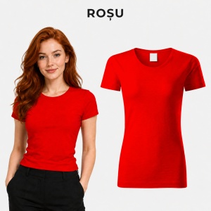 Tricou damă Malfini Gulf 824, 100% bumbac organic, croială cambrată, XS–2XL, 14 culori - Img 21